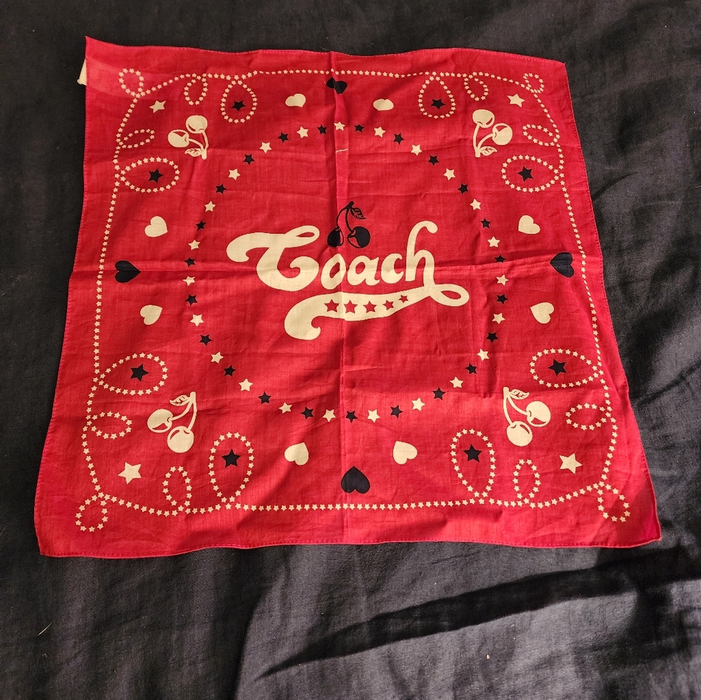 Coach scarf